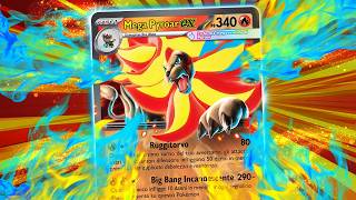 MEGA PYROAR è il MAZZO FUOCO che ci voleva! | Pokemon TCG Caos Nascente Deck | Il Covo di Weavile