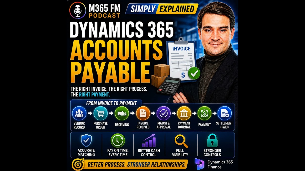Dynamics 365 Accounts Payable - Simply Explained