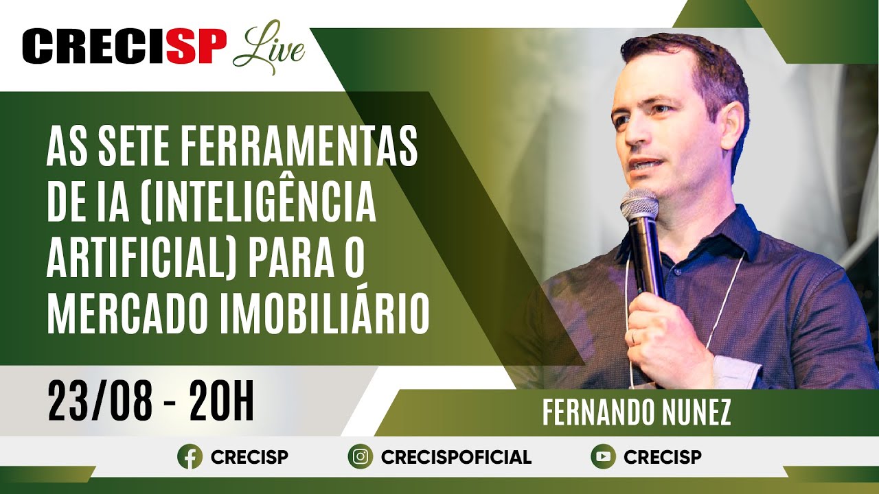 As sete ferramentas de IA (Inteligência Artificial) para o mercado imobiliário - Fernando Nunez