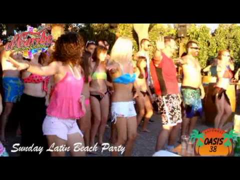 Oasis 38 Beach Bar Sunday Latin Party by el Caribe Dance Team
