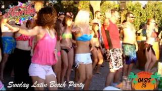 Oasis 38 Beach Bar Sunday Latin Party by el Caribe Dance Team