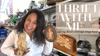 Thrift Store Shopping & Haul | *NEW* Spring & Summer Decor