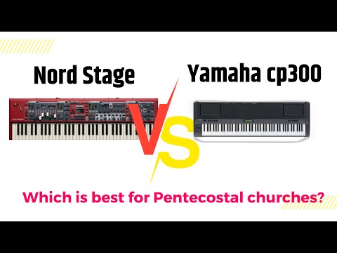 Nord stage 4 vs Yamaha cp300 for Pentecostal churches #nordstage3
