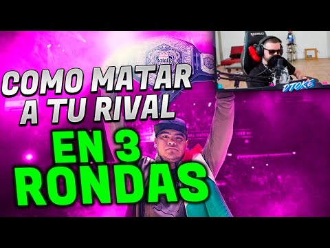 DTOKE REACCIONA A  COMO MATAR A TU RIVAL EN 3 ROUNDS ACZINO