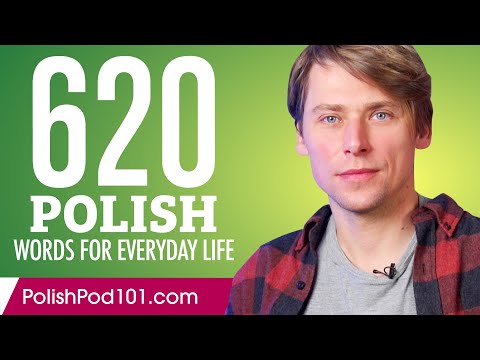 620 Polish Words for Everyday Life - Basic Vocabulary #31