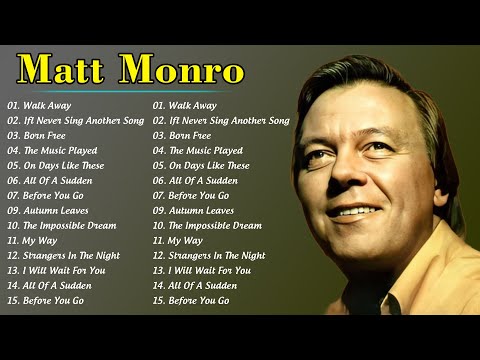 Matt Monro Greatest Hits 2024 - Best Songs of Matt Monro Playlist Collection 2024 #mattmonro