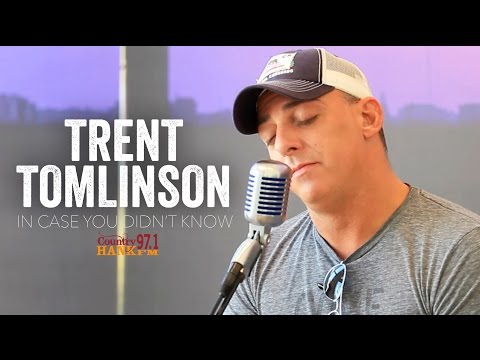 Trent Tomlinson - In Case You Didn't Know (Acoustic)