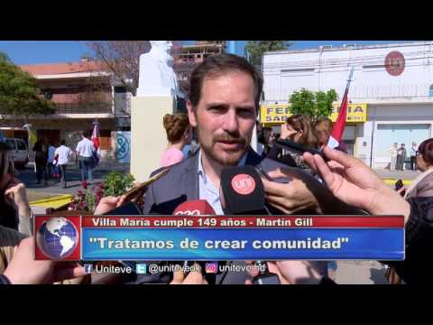 Villa María cumple 149 años