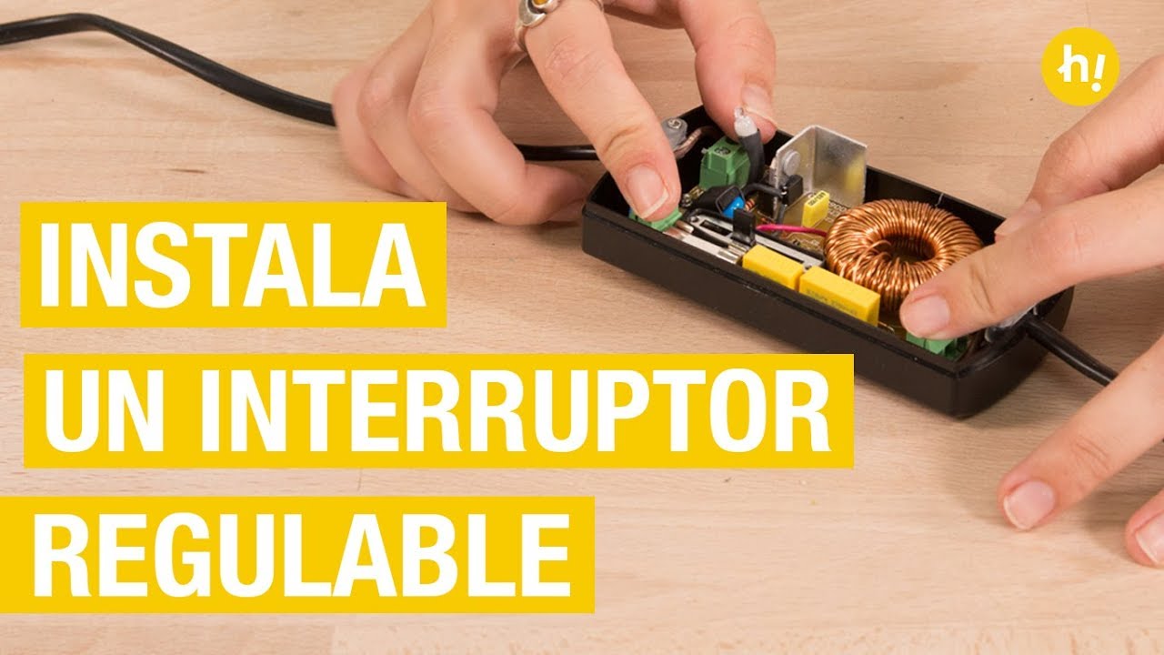 Cómo instalar un regulador de intensidad en una lámpara