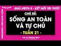 Giải sgk Hoạt động trải nghiệm lớp 5 Tuần 21 - trang 57, 58, 59