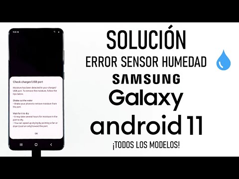 NO PUEDO CARGAR MI SAMSUNG | ERROR HUMEDAD | SOLUCIÓN | TODOS LOS MODELOS | ANDROID 11