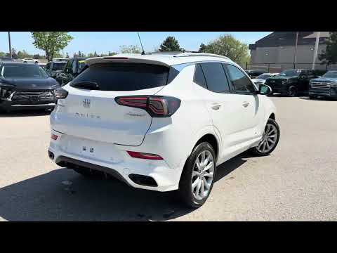 2024 Buick Encore GX Avenir AWD in White for sale at Boyer Pickering Chevrolet Cadillac Buick GMC Ltd. in Pickering, ON