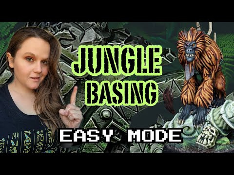 Easy Jungle Basing and Terrain