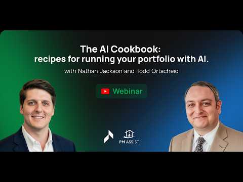 Webinar: The AI Cookbook: Recipes for Running Your Portfolio with AI