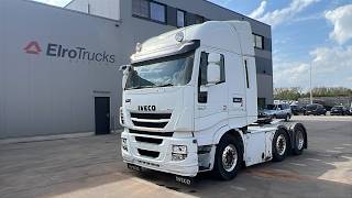 IVECO Stralis 460 (6X2 / EURO 6 / BELGIAN TRUCK / SHOW INTERIOR / PTO  truck tractor | Image 4 - Autoline