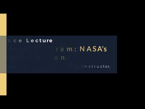 Science Museum Lecture Series: The Artemis Program: NASA's Return to the Moon