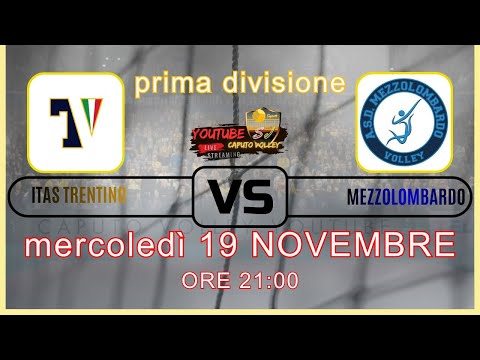 prima divisione maschile Trentino Volley vs Mezzolombardo