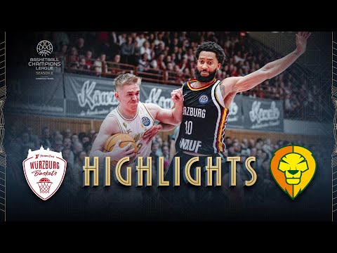 Fitness First Wurzburg Baskets v Patrioti Levice | Play-Ins Highlights | #BasketballCL 2025-26