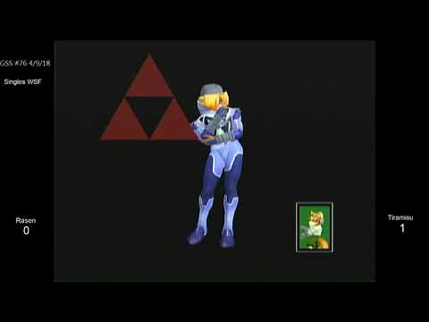 GSS 76 SSBM - Rasen (Sheik) vs. HoG | Tiramisu (Fox) - Melee WSF