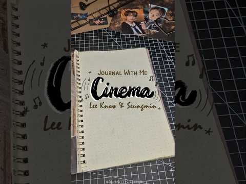 Welcome to #leeknow & #seungmin cinema 🎞❤️ #cinema #straykids #skz #journal #kpop #리노 #승민