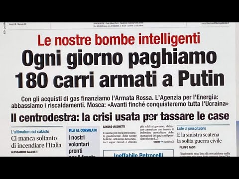 Prime pagine dei giornali di oggi 4 marzo 2022. Rassegna stampa. Quotidiani nazionali italiani