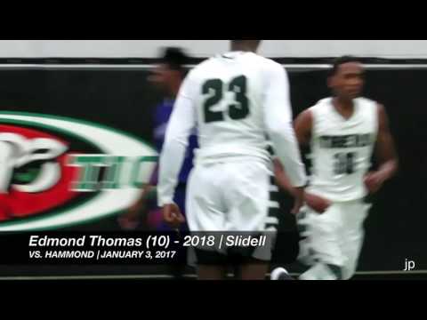 Slidell's Edmond Thomas Finishes Backdoor Alley-Oop!