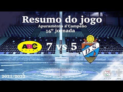 Apuramento a campeão - 16ª Jornada: A.b.C. Nelas 7 vs 5 G.R.C. Dínamo Sanjoanense
