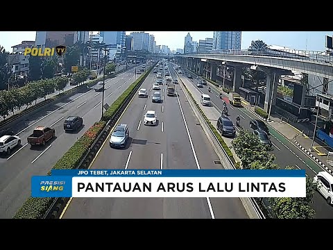 NTMC POLRI - PANTAUAN ARUS LALU LINTAS SIANG 01/08/2025