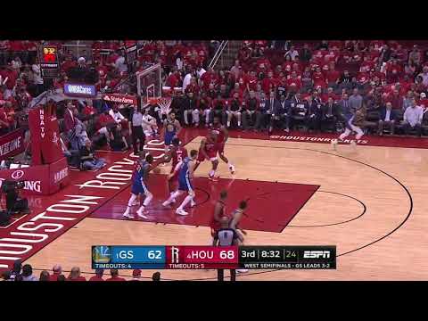 Stephen Curry All Game Actions 05/10/19 Golden State Warriors vs Houston Rockets Game 6 Highlights