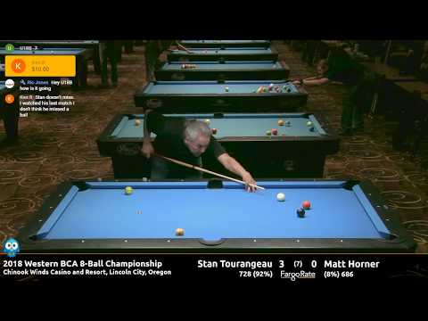 Stan Tourangeau vs Matt Horner - Elite Singles Finals