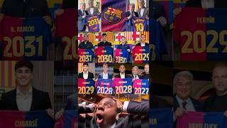 Barcelona’s Future Stars Locked In! 🔥 2028–2031