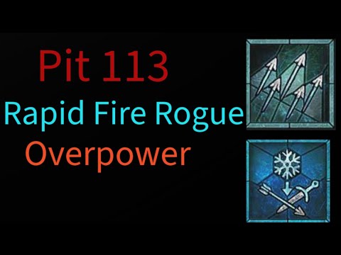 Rapid Fire Pit 113 Rogue Season 10 Diablo 4 Build
