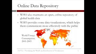 7.2.3 An Introduction to Visualization - Video 2: The World Health Organization (WHO)