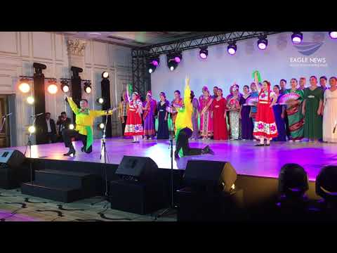 One of the performances at the PHL Cultural Gala attended by President Duterte in Moscow