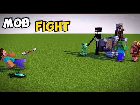 Ultimate TNT vs. Mob Showdown! 🔥😱 #minecraft