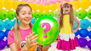 Balon kubus dan tantangan lucu lainnya untuk anak-anak bersama Oliver dan Ibu