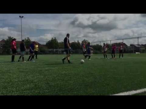 Eerste training Stolwijk MO17-1 seizoen 2016/2017