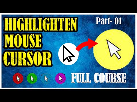 How to Change Mouse Cursor on windows 7/8/10 How to Change Mouse Pointer Animated Mouse Pointer