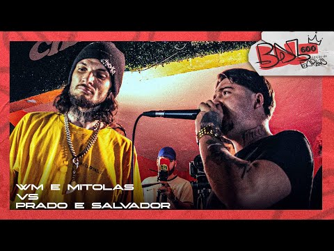 (NOSTALGICO!!!) SALVADOR e PRADO x WM e MITOLAS | SEMI-FINAL | 600º |  Batalha Da Leste