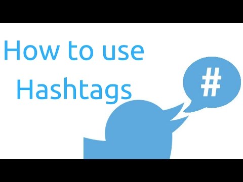 How do you use Hashtags?