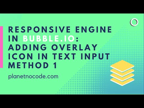 Responsive Engine: adding overlay icon in text Input thumbnail