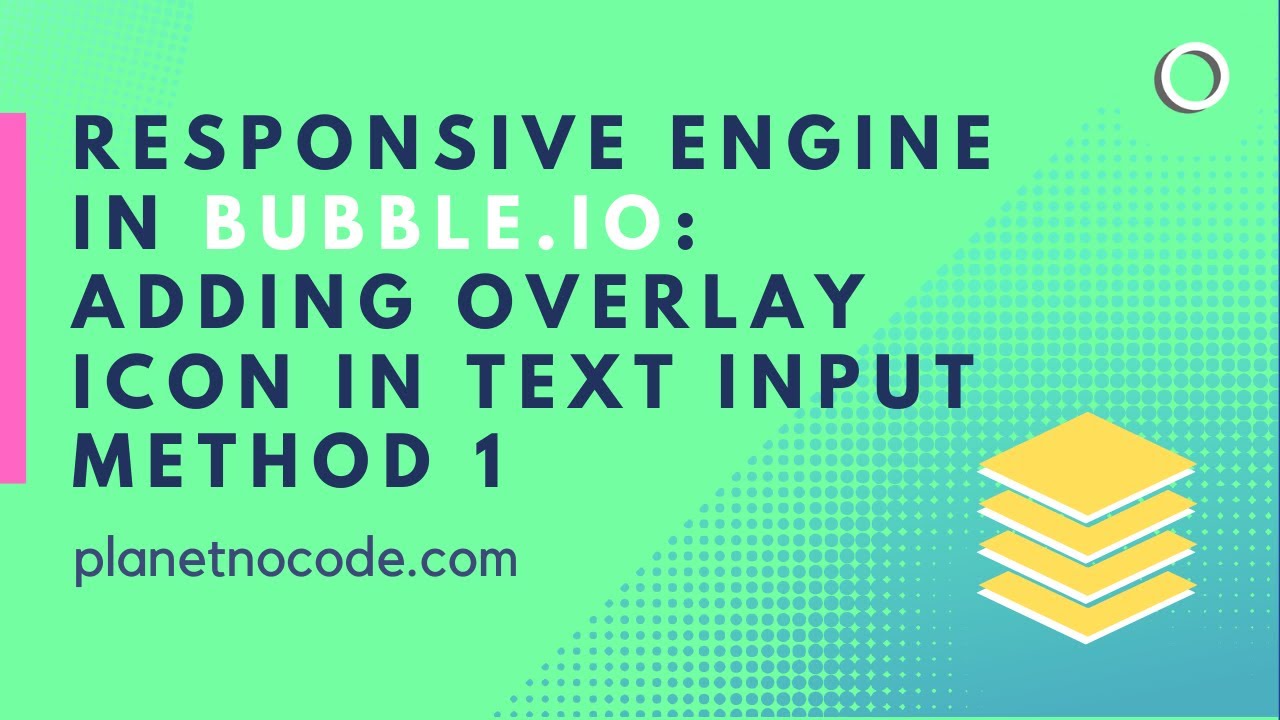 Responsive Engine: adding overlay icon in text Input thumbnail