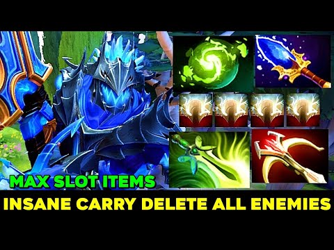 MADNESS BUILD [ Sven ] Ultra Insane Carry Delete all Enemies Max Slot Items - Dota 2