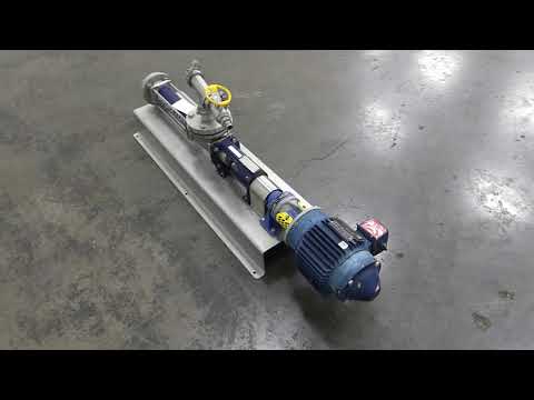 Seepex 40" Long X 4" Wide Progressive Cavity Pump.