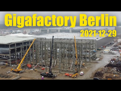 Giga Berlin | 2021-12-29 | Timelapse