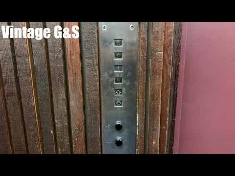 (Epic Motor) Vintage Gallaher & Speck Hydraulic Elevator @ The Davis Office Building - Evanston, IL