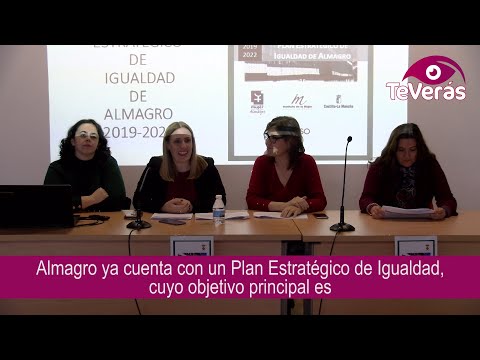 Almagro presenta su Plan Estrat�gico de Igualdad