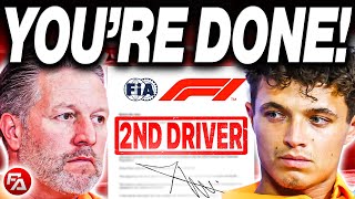 Zak Brown JUST DROPPED a BOMBSHELL on Lando Norris after CONTROVERSIAL US GP!
