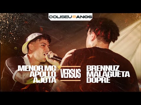 MENOR MC (AM), APOLLO (SP) E AJOTA (SP) X BRENNUZ (SP), MALAGUETA E DOPRÊ (SP) - 6 ANOS COLISEU