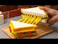 LEGO Breakfast The Ultimate Grilled Cheesy Sandwich How To Make Lego Food In Real Life